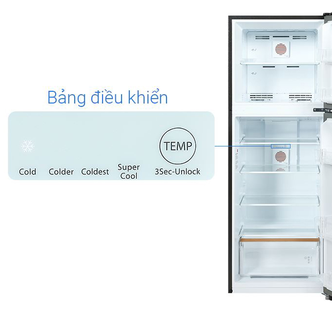 Tủ lạnh Toshiba Inverter 240 lít GR-RT310WE-PMV(68)